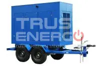 Дизельный генератор ТСС АД-20С-Т400-1РПМ19 на прицепе
