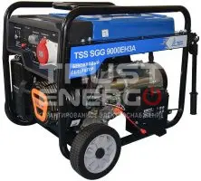Бензиновый генератор ТСС SGG 9000 EH3A с АВР Открытая на раме TSS 192F-2D-T trustenergo.ru
