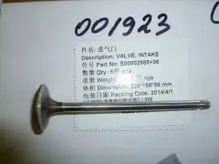 Клапан впускной TDS 155 6LTE/Intake valve