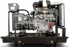 Дизельный генератор JCB G22X с АВР Открытая на раме   trustenergo.ru