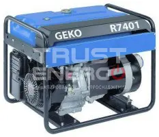 Бензиновый генератор Geko R 7401 E-S/HEBA Открытая на раме Honda GX390 trustenergo.ru
