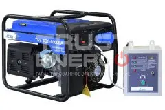 Бензиновый генератор ТСС SGG 6000 EA с АВР Открытая на раме TSS 190F trustenergo.ru
