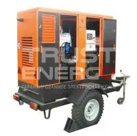 Дизельный генератор ММЗ МДГ 150120 в кожухе на шасси ММЗ Д-266.4 trustenergo.ru