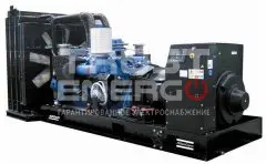 Дизельный генератор Atlas Copco QI 875 Открытая на раме MTU 12V2000G26F(3E) trustenergo.ru