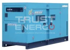 Дизельный генератор Airman SDG100S В кожухе Isuzu 6BG1T