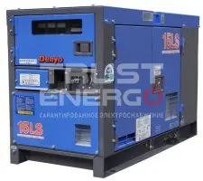 Дизельный генератор Denyo DCA-15LSK В кожухе Kubota  trustenergo.ru