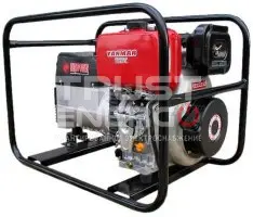 Сварочный генератор EuroPower EP 180 DX2E DC Открытая на раме Yanmar L100N trustenergo.ru