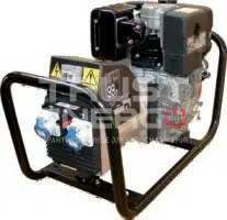 Дизельный генератор Mosa GE 4000 LDS/GS Открытая на раме Lombardini 15 LD 350 trustenergo.ru