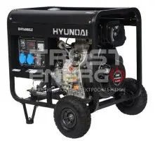 Дизельный генератор Hyundai DHY 6000LE с АВР